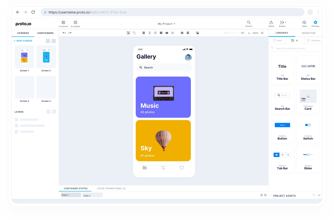 Proto io Prototyping for all Proto io Prototyping for all